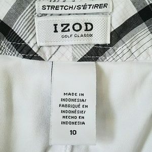 Izod Shorts - Izod Stretch Plaid Golf Skort Izod Shorts - Izod Stretch Plaid Golf Skort